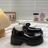 Dress Shoes Platform Heels Mary Jane Shoes Simple Lolita Shoes Black Platform Shoes Student College Sweet Medium Heel Women's Single Shoes 231030