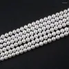 Loose Gemstones Fine Jewelry Selling Chinese Akoya Round Shape Natural White Color Pearl Strand