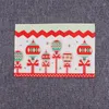 Table Cloth Christmas Printed Place Mat Pad Placemat Cup Gnome Elk Tree Coffee Tea Doily Kitchen Decoration