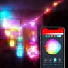 Рождественские украшения USB 5 В Tuya Smart WiFi 10 м 66 светодиодов RGB RGBIC Домашний декор Спальня Свадьба Сад Светодиодная гирлянда Цвет мечты Веревочный свет 231030