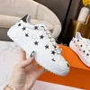 Designer Shoes Fashion Sneakers Men Women Flats Trainers Classic Vintage Watercolor Flowers Sneaker Outdoors Platform Shoe Size 38-45 With box