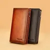 Wallets Wallet Men's Long First Layer Cowhide Vintage Large Capacity Light Simple Wholesale
