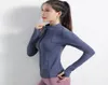 Giacche da corsa Giacca da donna Yoga Manica lunga Nero Atletica Sport Fitness Tuta Cappotto Allenamento Top Activewear4670119