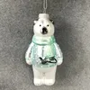 Christmas Decorations tree decorations Glass creative pendant Window gifts Foreign trade 3 inch doll toy collection 231030