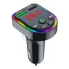 F5 Mehrzweck-Bluetooth-FM-Transmitter, USB-Autoladegerät, MP3-Musikplayer