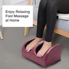 Foot Massager Electric Massage Machine Shiatsu Knådning Rolling Vibration Tool Heat Terapy Calf Leg Reflexology Pain Relief 231030