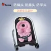 Kuddar Sozzy Baby Barnmatta med anti -rullkudde Bomull Barn Spädbarn Kudde för barnvagnar Kids Toddlers Head Body 231031