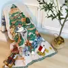 Dekens 2023 Jaar Geschenken Deken Notenkraker Kerstboom Ster Gooi Zacht Bed Quilt Xmas Decor voor Thuis 231031