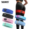 Direnç Bantları Aolikes Unisex Booty Band Hip Circle Döngü Direnç Bant Egzersiz Egzersiz Bacaklar için Glute Glute Butt Squat Bantlar kaymaz tasarım 231031