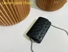 woc sac portefeuille mini crossbody designer luxe classique femme sacs ruban or dames chaîne sac travail sac à main en peau de mouton caviar cuir sac à main pour le shopping affaires