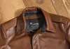 Men's Leather Faux Blunt Razor Benefits Product American Vintage Head A2 Pilot Air Force Jacket Plus Size 231031