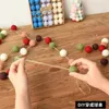 Kerstversiering 36pcbox INS Wolvilt Ballen Kerstboom Ornament Hangende Hanger Decoratie Voor Home Decor Jaar Geschenk Feestartikelen 231030