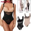 Shapers pour femmes Mesh Thongs Body Shapewear Femmes Sans couture Full Body Shaper Taille Slim Tummy Control Sous-vêtements Ventre plat Underbust Corset 231030