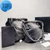 Canal 22 Denim Grand sac à provisions fourre-tout voyage concepteur femme fronde corps le plus cher sac à main avec chaîne en argent Gabrie66