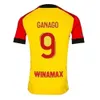 MAILLOT RC Lens Soccer Jerseys 23/24 SOTOCA KIT MAVERS LIGE FALT FALT FALT FALT STOCE DOMA DOMA TRZECI 3RD 2023 2024 Wersja fan gracza Fofana Buksa Pereira Da Costa