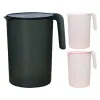 2L Water Pitcher Jar Cold Hot Liquid Container With Ergonomic Handle Multipurpose Indoor Outdoor Drinkware For Water Juice Coffe