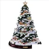 Wall Stickers Wall Stickers Christmas Tree Rotating Train Decorations Paste Window For Home Pegatinas De Pared Drop Deliv Homeindustry Dhzez
