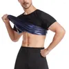 Canottiere da uomo dimagranti Body Shaper Felpa Compressione Addome Pancia Pancia Sauna Vita sottile Cincher Intimo Canottiera sportiva