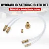 Bleed Kit & Fill Kit with Leak Free Brass Helm Fitting Rust Proof Quick Connect For Seastar Hydraulic Steering Systems Fluid PQY-CGQ05