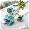 Ghirlande di fiori decorativi Fai da te Simation Fiore Ramo singolo Fiori manuali Moda di alta qualità Arredamento per la casa Decorare Vendita 3 7H Dhlsf