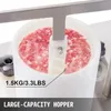 110mm 130mm kök manual rund hamburgare patty press maskin kök verktyg hamburger kött pajtillverkare liveao