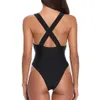 2021 Sexy Hollow Out One One Swimsuit Women بالإضافة إلى حجم ملابس السباحة دفع Monokini Cross بدلة السباحة على الشاطئ