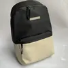 PU кожаные мужские школьные сумки для печати, дизайнерские рюкзаки, черные бежевые