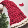 Chapeau tricoté coloré chapeau de Noël avec des boules de fourrure hiver chapeaux de laine unisexe chaud bonnets cadeau