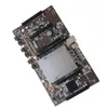 Cartes mères X79 H61 BTC carte mère minière LGA 2011 pas de 60mm avec ventilateur de refroidissement RECC 4G DDR3 RAM pour carte graphique mineur
