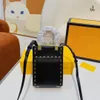 Musik Mini-Einkaufstasche Designer kleine Einkaufstasche Damen oder Mädchen Modehandtasche Schwarze Taschen Umhängetasche Geldbörsen