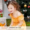 Orecchini posteriori 1 scatola Adorabile clip per orecchini a forma di cartone animato Giocattolo per bambini Decorazioni per orecchie per ragazze