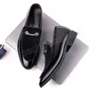 Chaussures en cuir verni mocassins chaussures habillées pour hommes bureau mode chaussures d'affaires zapatos de vestir hombre chaussure