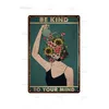 Metal Painting Lose Your Mind Find Your Soul Vintage Metal Tin Sign Iron Painting Wall Decor For Bar Cafe Home Room Plaque Bathroom Poster T220829