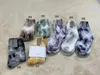 Women Girl Winter Australia Fashion Socks Mid Cut Crew Stocking Faux Fur Wool Slouchy Handduk Strumpor Leopard Tie Dye Designers CA1375183