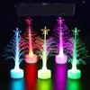 Party Supplies Glitter Colorful Christmas Decoration LED Electronic Fiber Tree