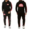 남자 Tracksuits Mac 도구 2022 봄과 가을 Tracksuit 남자 까마귀 정장 패션 인쇄 디자인 캐주얼 편안한 통기성 스포츠