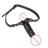 Massage Items upgrade Realistic Penis Dildo Head Strap on Sex Toys for Couples Adult Games Mouth Gag Double Dildos Bandage282J9483223