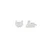 18K Gold Plated Stud earrings for Women Fashion mouse stud earring Environmental protection zinc alloy material