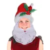 Boże Narodzenie Czapki Tree Santa Strawberry Pizza Dounut Design Funny Christmas Nowy Rok Cosplay