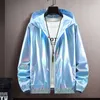 Men's Jackets Plus Size 5XL oversi Men Spring Autumn full reflective Windbreaker waterproof Jacket male High street hip hop Loose Hooded Coats 220901