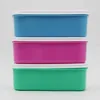 UPS sublimering Bento Box Lunch Box For Adults Kids Portable Boxes Outdoor Camping bekvämt och material