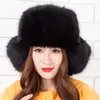 Bérets chapeaux d'hiver pour femmes, protection des oreilles, fausse fourrure, chaud, décontracté, luxueux, rabats, Style russe épais 019