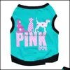 Dog Apparel New Pet Dog Cat Vest Clothes Small Xs Soft Coat Jacket Summer Apparel Cartoon Clothing T Shirt Jumpsuit Outfit Supply 215 Dhes4