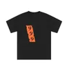Magliette da uomo Designer Tshirt Vlones Life Hip Hop Orange 999 Stampa magliette Miami Pop Guerrilla Shop Limited Mens Shirt Backing
