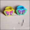 Party Favor Butterfly Ring Exquisite Children Portable Lightweight Rings Selling In Europe And America With Lower Price 0 4Tz J1 Drop Dhzwj