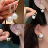 Luxury Designer Earring Fashion Classic Studs Earrings for Women Designers Simulated Diamond White Golds Rose Gold Cross Stud
