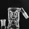 Vortex-Aschefänger Schweizer Perkolator-Wasserpfeifen aus dickem Glas haben viele Bubbler-Aschefänger für Glasbong-Dab-Rigs-Wasserpfeifen