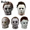 أقنعة الحفلات Bulex Halloween Mask Mike Moonlight Fanic Terror الرعب Michael Myers Mask Cosplay Full Face Helment Party Scary Scary 220901