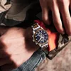 Relógios de pulso relógio masculino masculino de luxo de ouro assistir metal de madeira cronógrafo wristwatch quartzo timepient de aço personalizado presente de natal presente