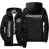 Mens Jackets Spring Discovery Channel Print Coats Mens Streetwear Fashion Men Cargo Jacket Survey Expedition Scholar Windbreaker 220901